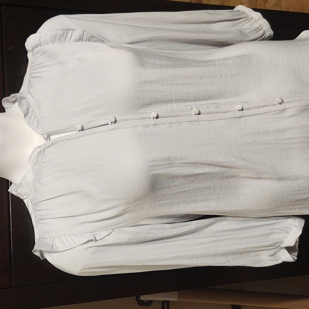 XXL - NWOT Lauren Conrad pale blue blouse